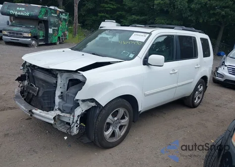 2015 Honda Pilot Ex-L from USA, damaged, VIN 5FNYF4H70FB027798